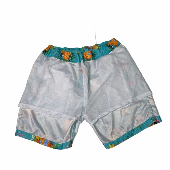 Men’s Spongebob Squarepants Swim Trunk - Picture 3 of 4